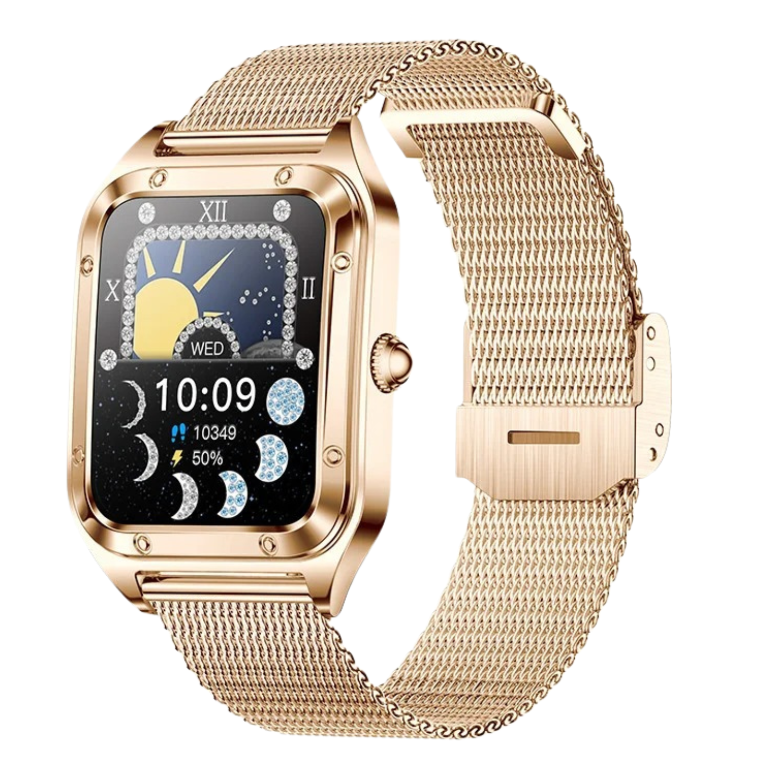 Sugafit® Tender - Smart Watch Woman Sport Fitnes AI Voice Control Full Touch Bracelet Bluetooth Call Waterproof