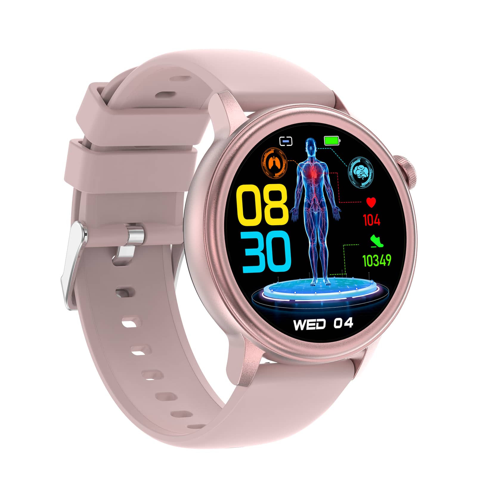 Suga470 Professional ECG/EKG Suga Pro Health Smart Watch Non-invasive Blood Glucose and Pressure Monitoring