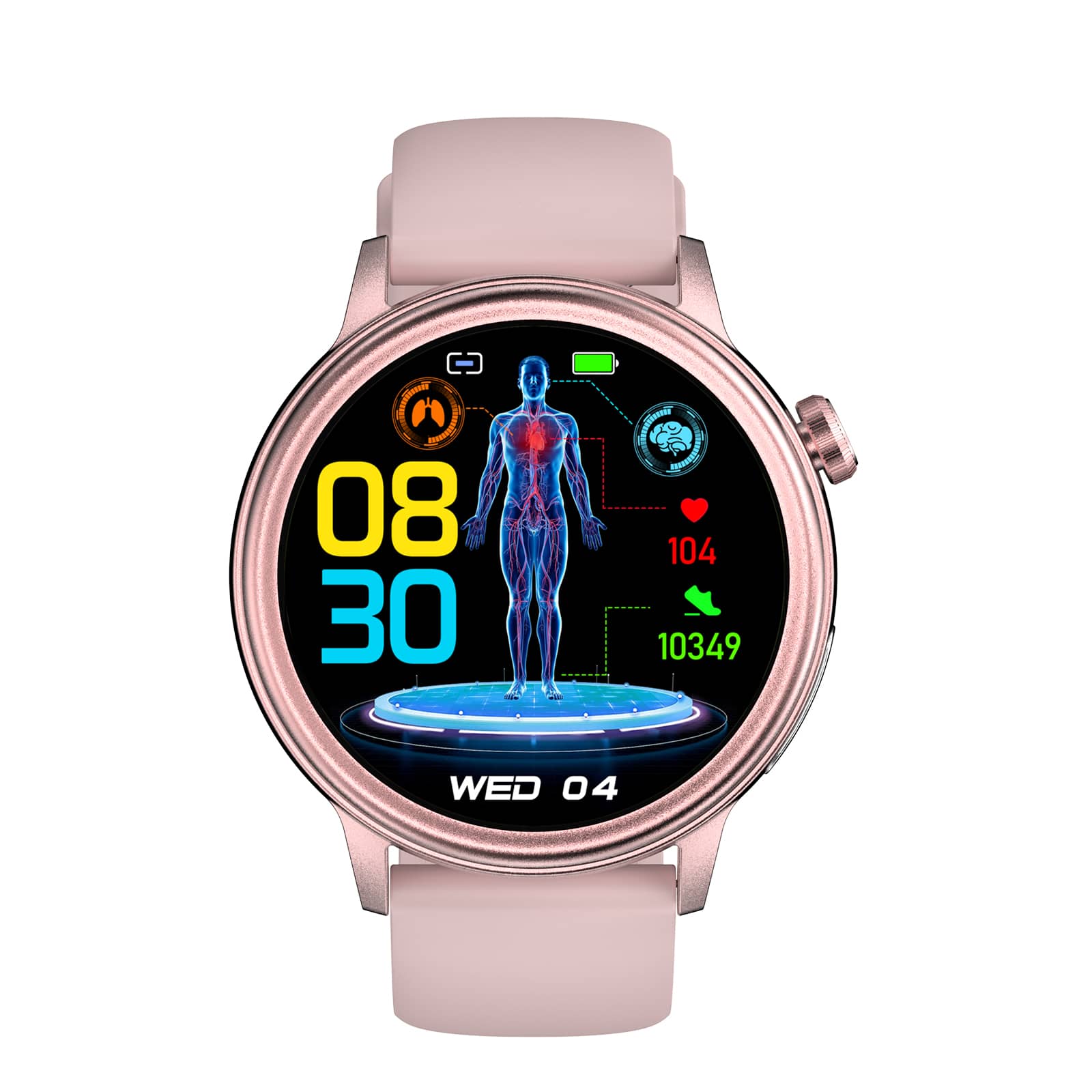 Suga470 Professional ECG/EKG Suga Pro Health Smart Watch Non-invasive Blood Glucose and Pressure Monitoring