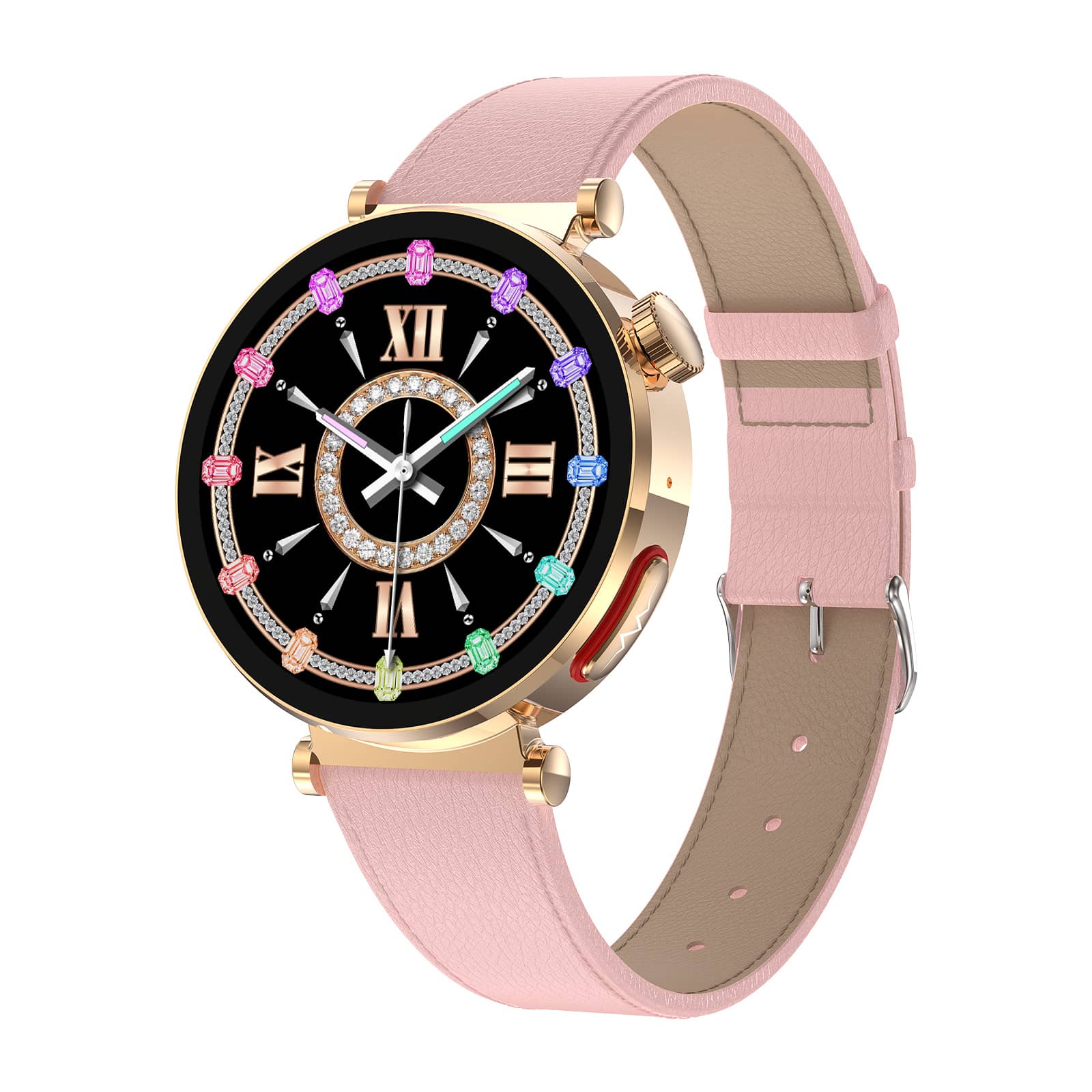 Suga40 Blood Sugar Blood Pressure Blood Oxygen Monitoring Women‘s Smart Watch
