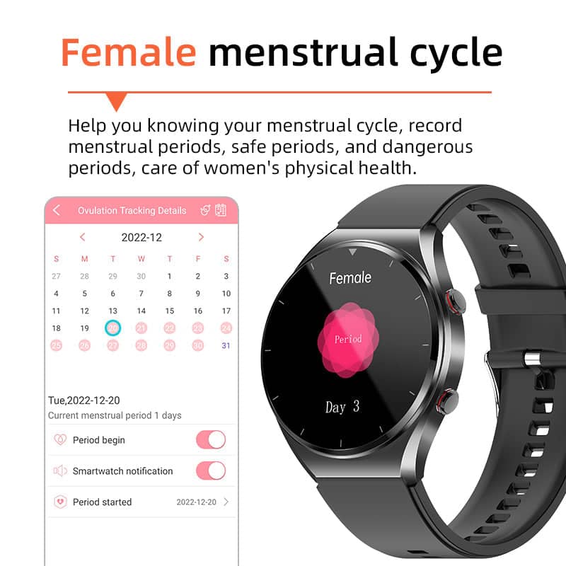 Suga09 One-click Blood Glucose Blood Pressure ECG/EKG HRV Heart Measurement Suga Pro Health Smart Watch
