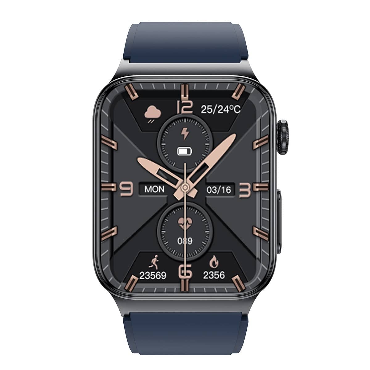 Suga50 High-end ECG/PTT/HRV and Blood Glucose Blood Pressure Heart Rate Smart Health Watch