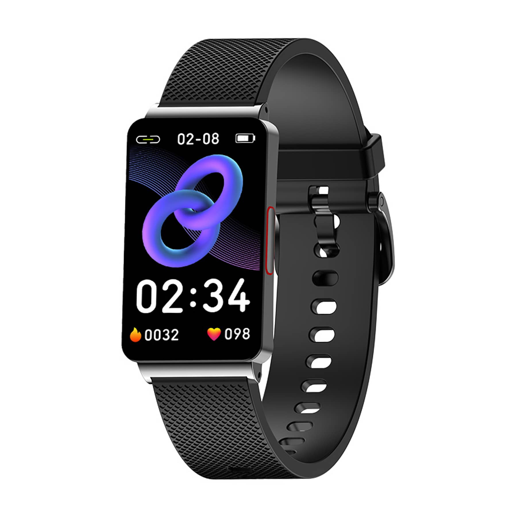 Suga80 One-click Blood Glucose Blood Pressure Sleep Heart Rate Measurement Sports Smart Bracelet