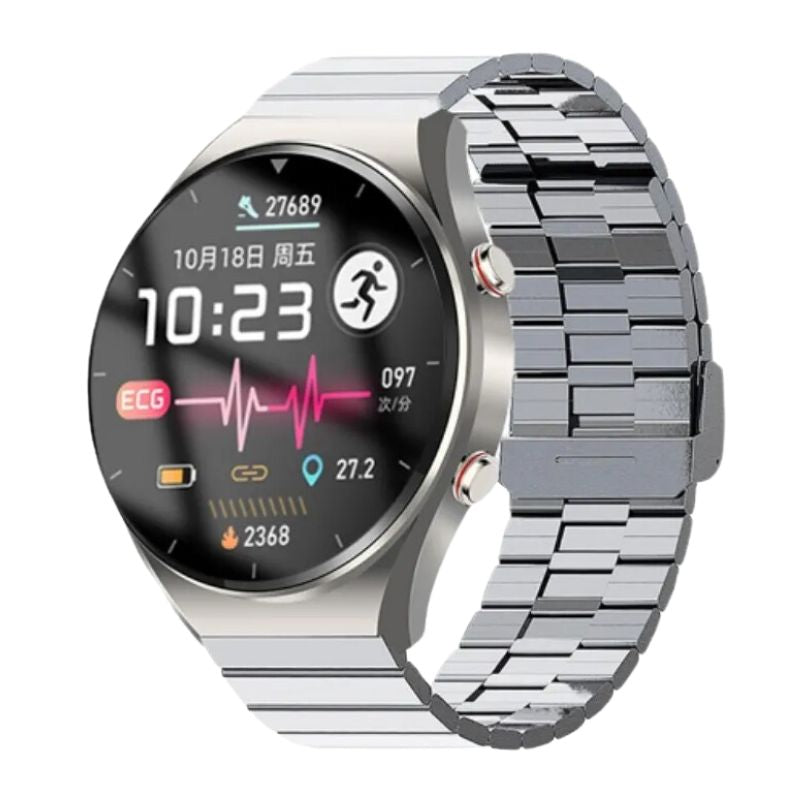 Suga09 One-click Blood Glucose Blood Pressure ECG/EKG HRV Heart Measurement Suga Pro Health Smart Watch