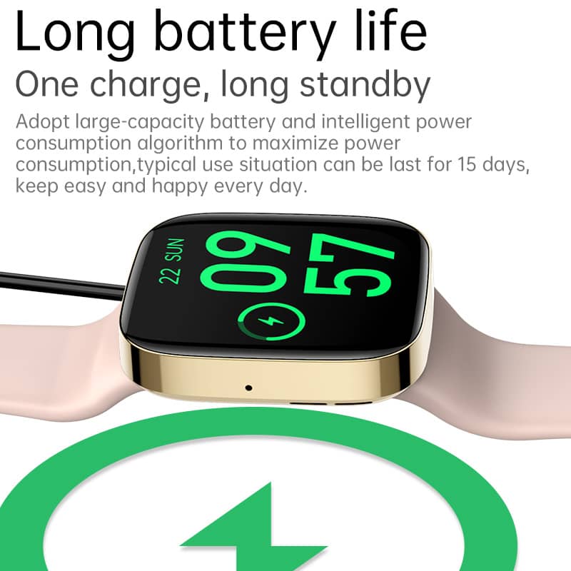Suga08 Blood Sugar Blood Pressure Blood Oxygen Monitoring High Appearance Level Bluetooth Call Smart Watch