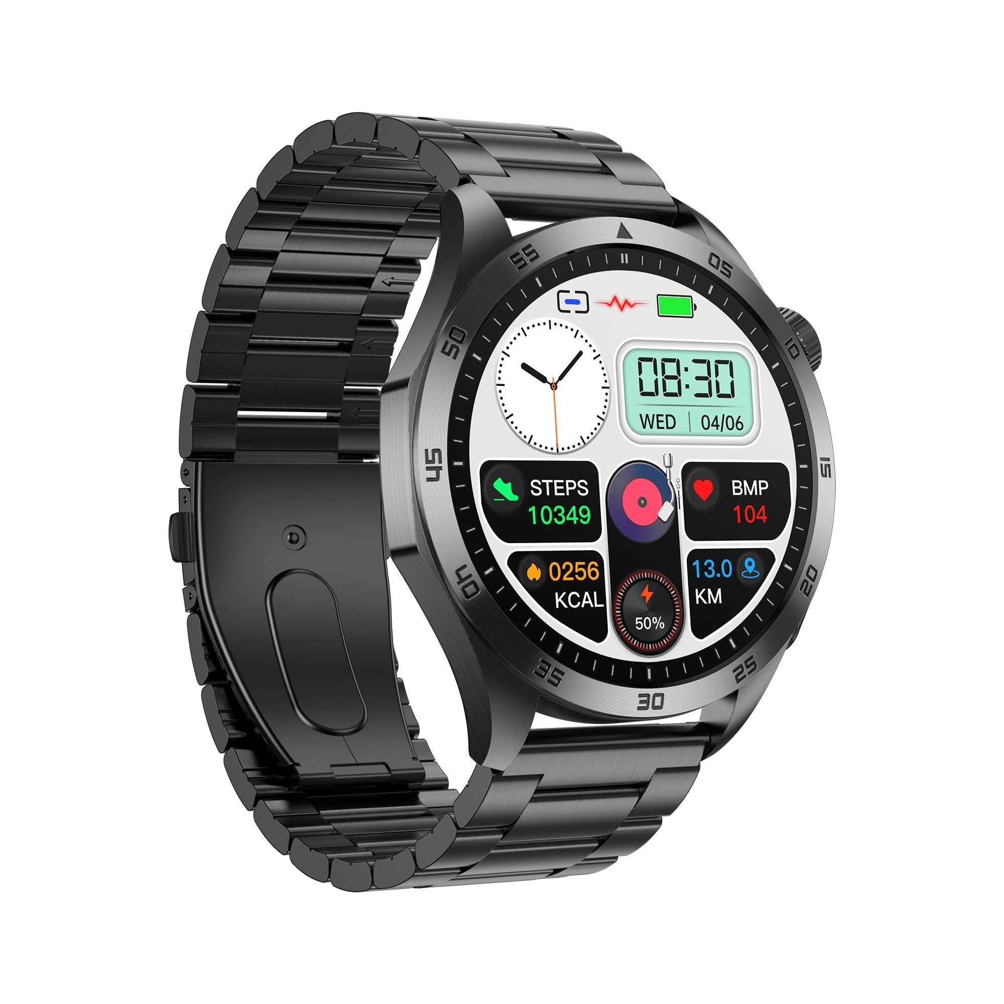 Suga45 Micro Health Check ECG/EKG Blood Glucose Smart Health Monitoring Watch