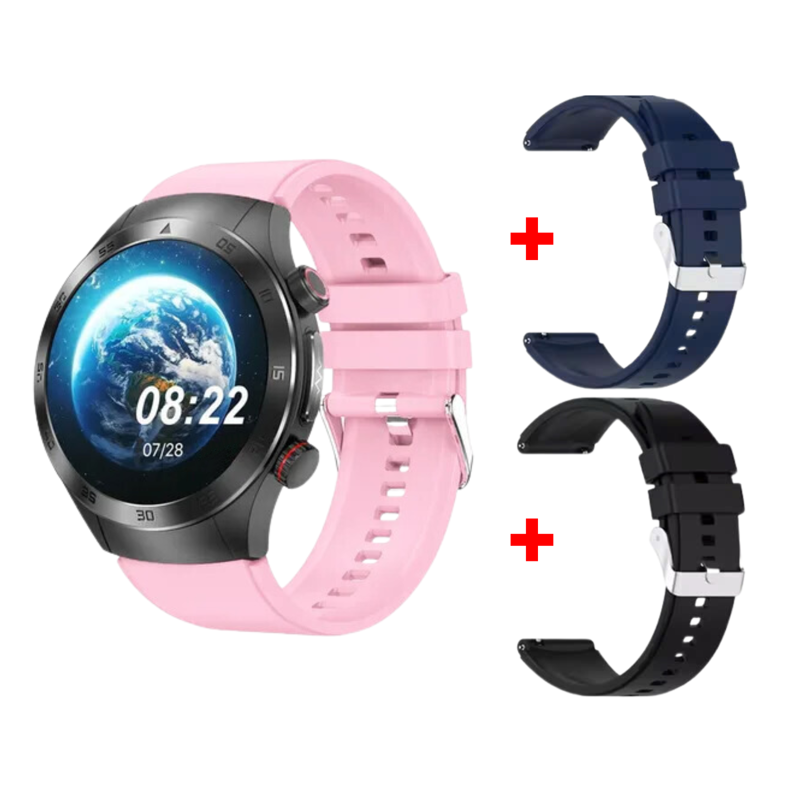 Sugafit® HealthWave Max - Best Medical Diagnosis Smart Watch, Blood Lipids Uric Acid Blood Glucose watch, ECG+PPG Fitness Tracker