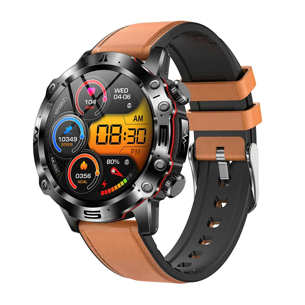 Sugafit® Wellness Pro - ECG/EKG HRV Professional Blood Glucose Blood Pressure Monitoring and Health Smart Watch