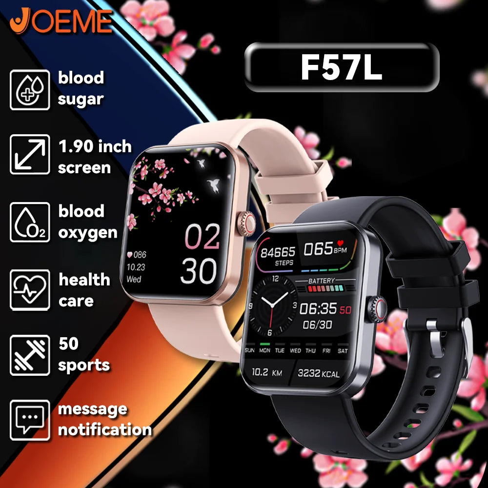 Sugafit® ZenMotion Pulse - Blood Glucose Sugar Smart Watch, 24 Hour Heart Rate Fitness Tracker