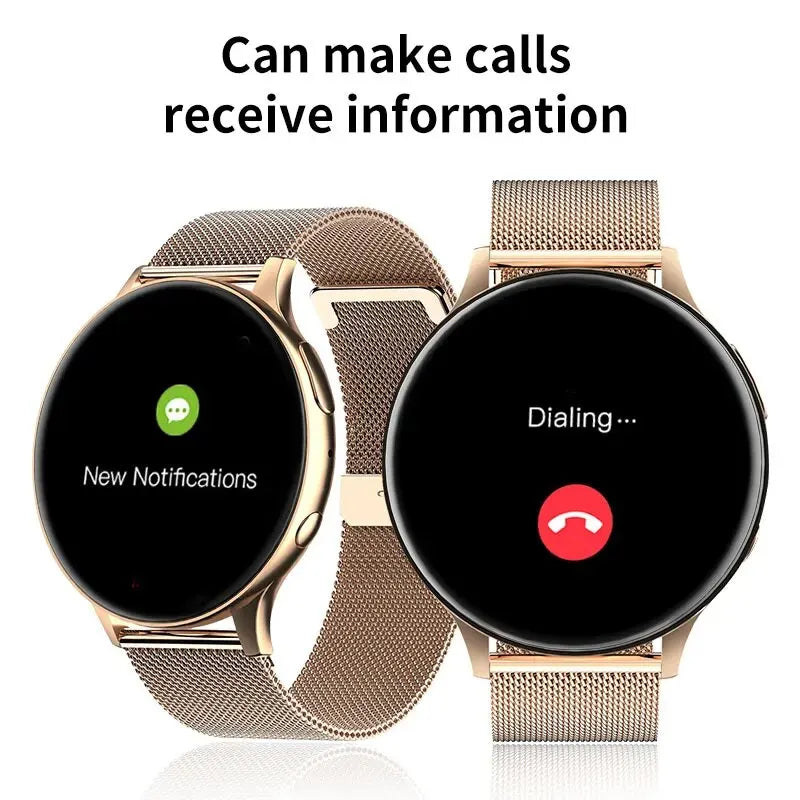 Sugafit® Allure - Smart Watch Wireless Charging Smartwatch Bluetooth Calls Watches Men Women Fitness Bracelet