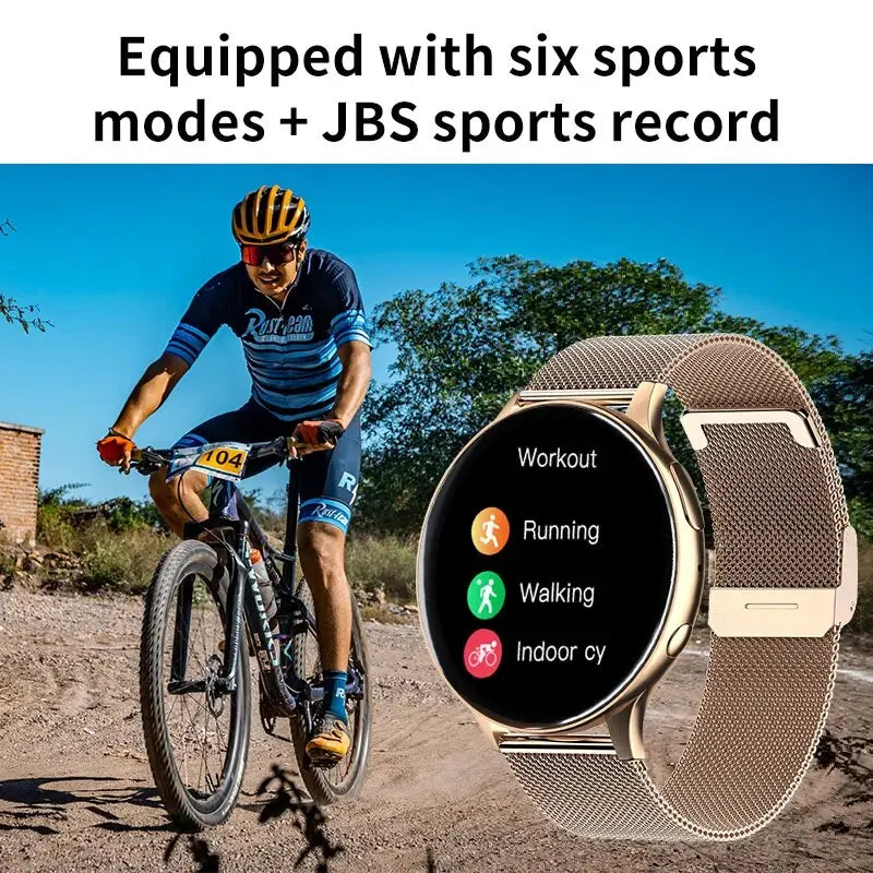 Sugafit® Allure - Smart Watch Wireless Charging Smartwatch Bluetooth Calls Watches Men Women Fitness Bracelet