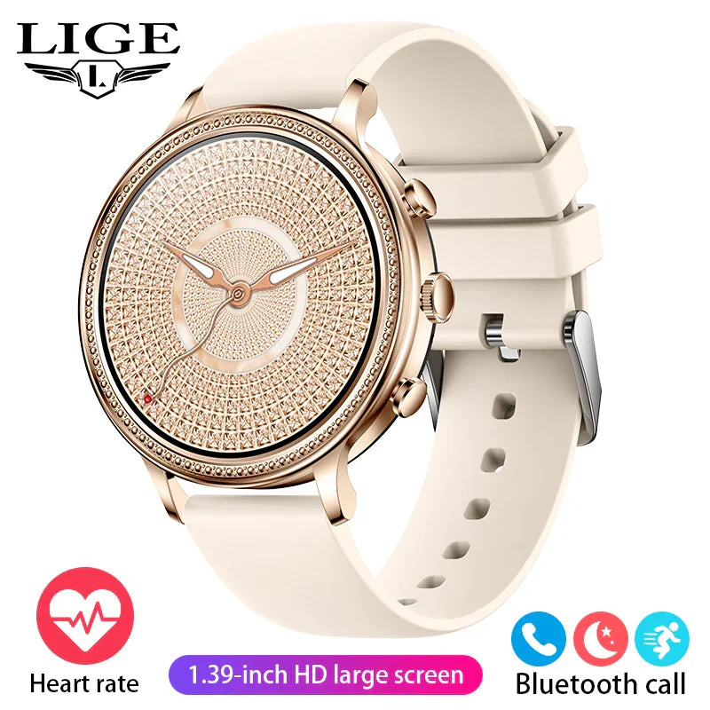 Sugafit® Spectra - Smart Watches For Women Bluetooth Call Connected Phone Women Watch Health Monitor