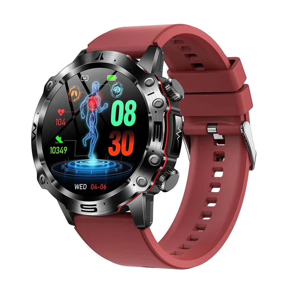 Sugafit® Wellness Pro - ECG/EKG HRV Professional Blood Glucose Blood Pressure Monitoring and Health Smart Watch