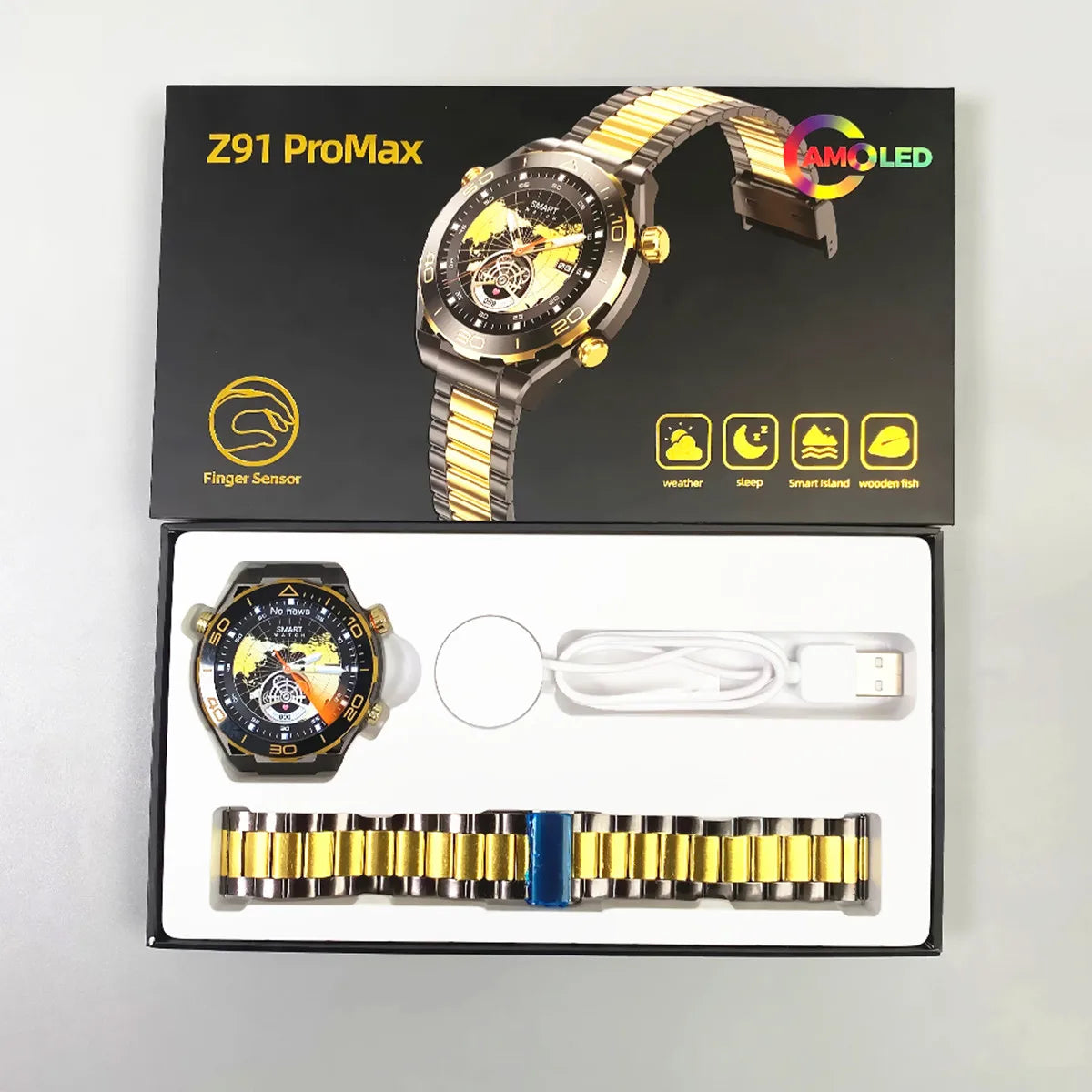 Sugafit® Z91 - Pro Max Smart Watch Health Monitoring