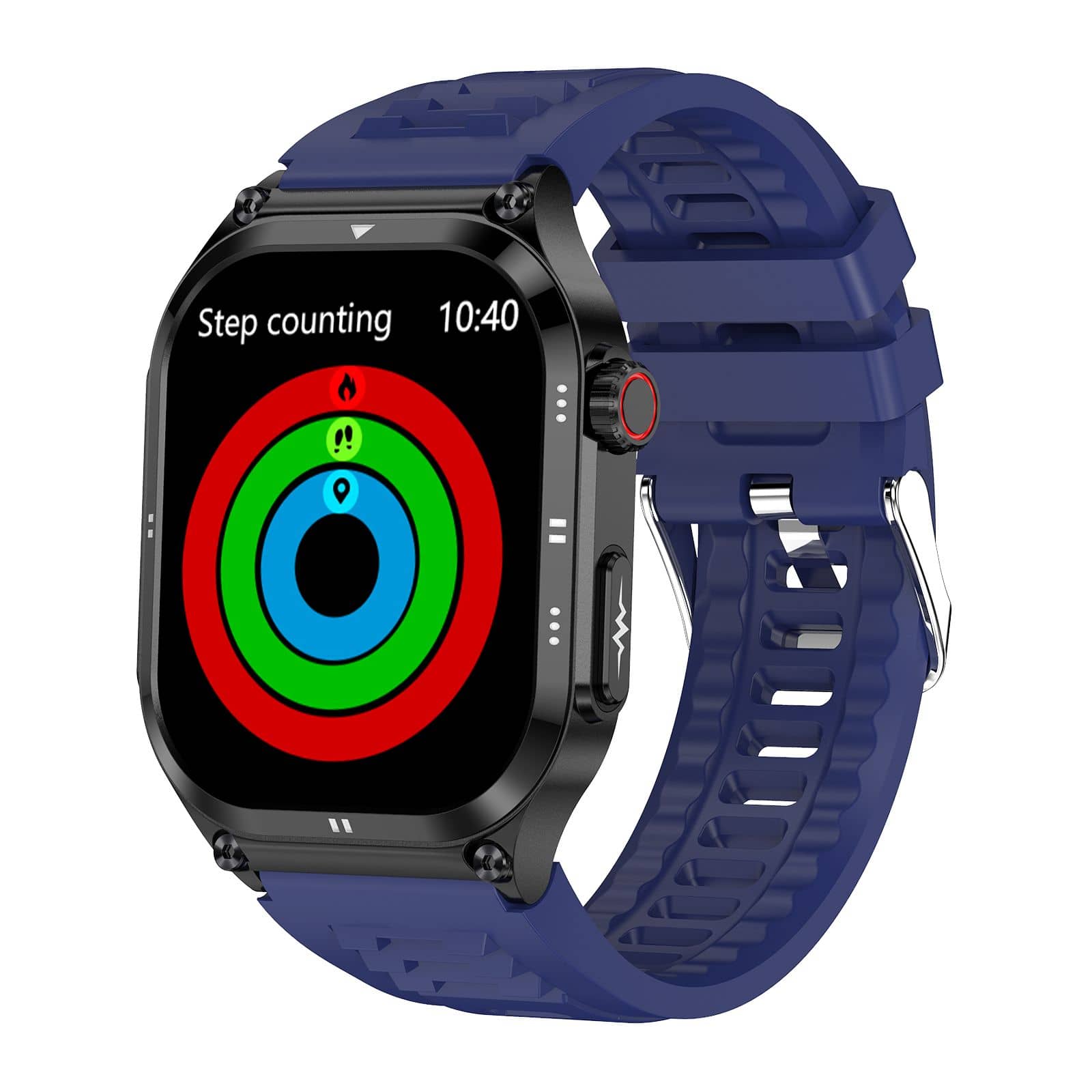 Suga281 AMOLED Slim Blood Glucose Outdoor ECG/EKG Bluetooth Calls Health Measurement Smart Watch