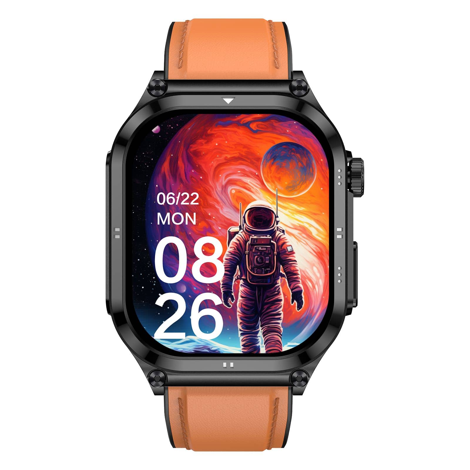 Suga281 AMOLED Slim Blood Glucose Outdoor ECG/EKG Bluetooth Calls Health Measurement Smart Watch