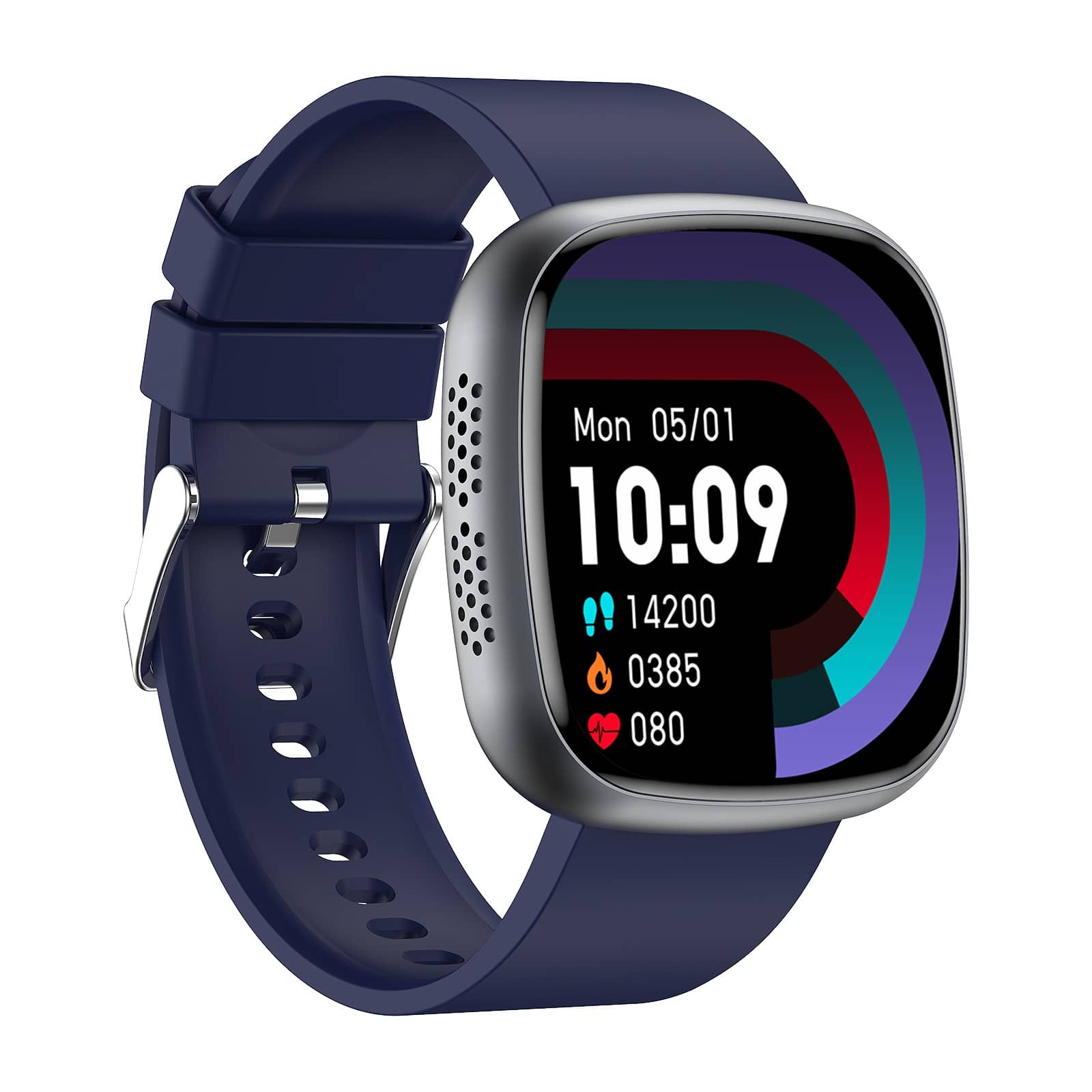 Suga593 Professional ECG Blood Glucose Blood Pressure Heart Rate HRV Monitoring Smart Watch