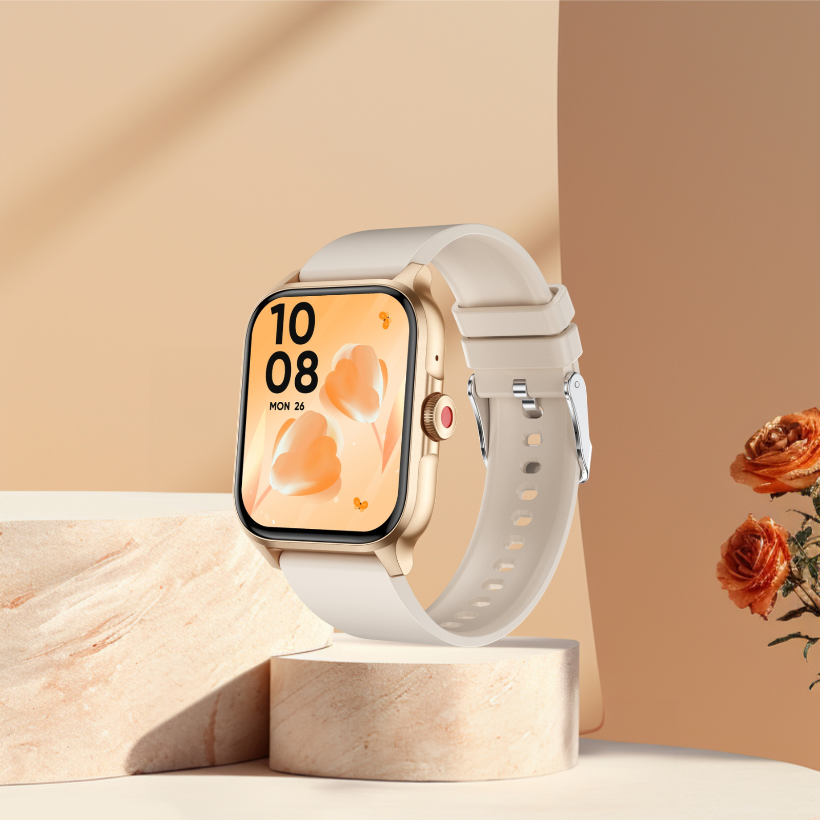 Sugafit® Amara - Smart Watch 1.85inch Health Monitoring AI Voice Assistant Men Women Fashion Smartwatch Sport Fitness Tracker