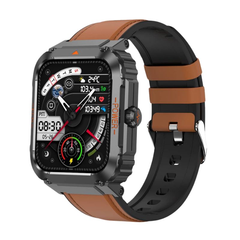 Suga550 Fashion Outdoor Sports Health Smart Watch ECG/EKG Blood Glucose Bluetooth Call 100+ Sports Modes