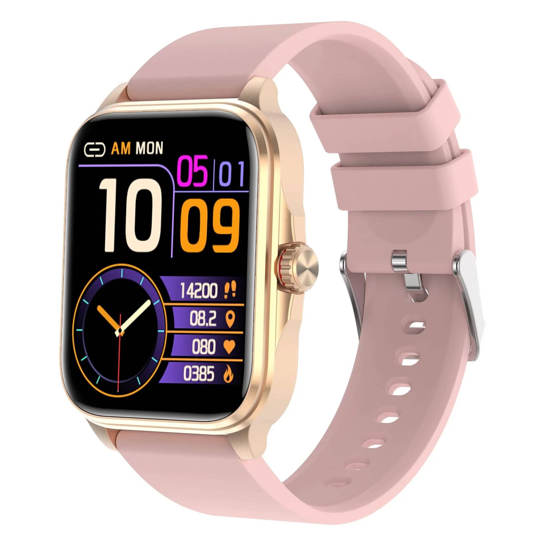 Suga90 Large 1.91-inch Full-touch Screen Non-invasive Blood Glucose Fashion Health Smart Watch