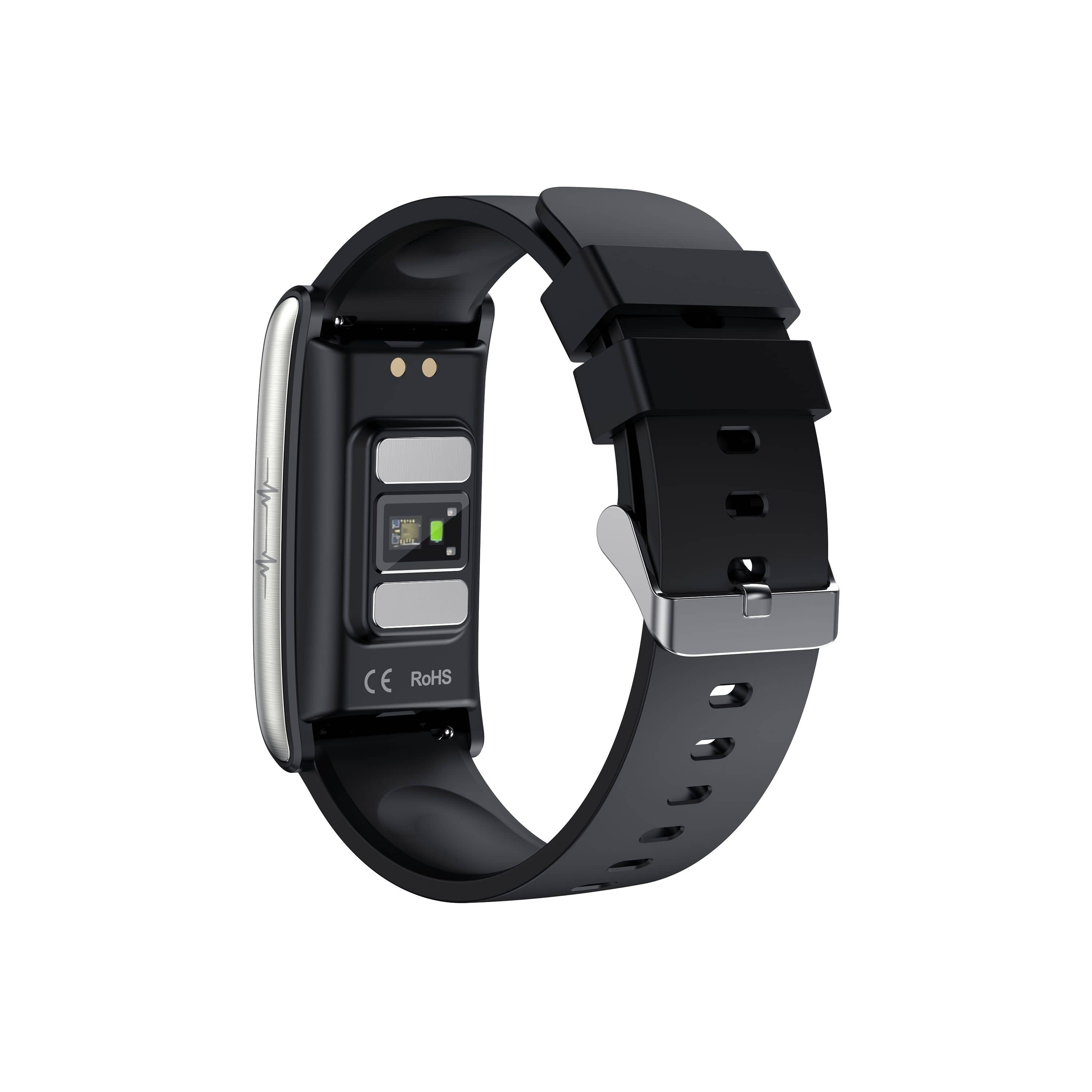 Suga60 1.47HD Large Screen ECG/EKG Blood Glucose Scientific Sleep HRV Smart Fitness Bracelet
