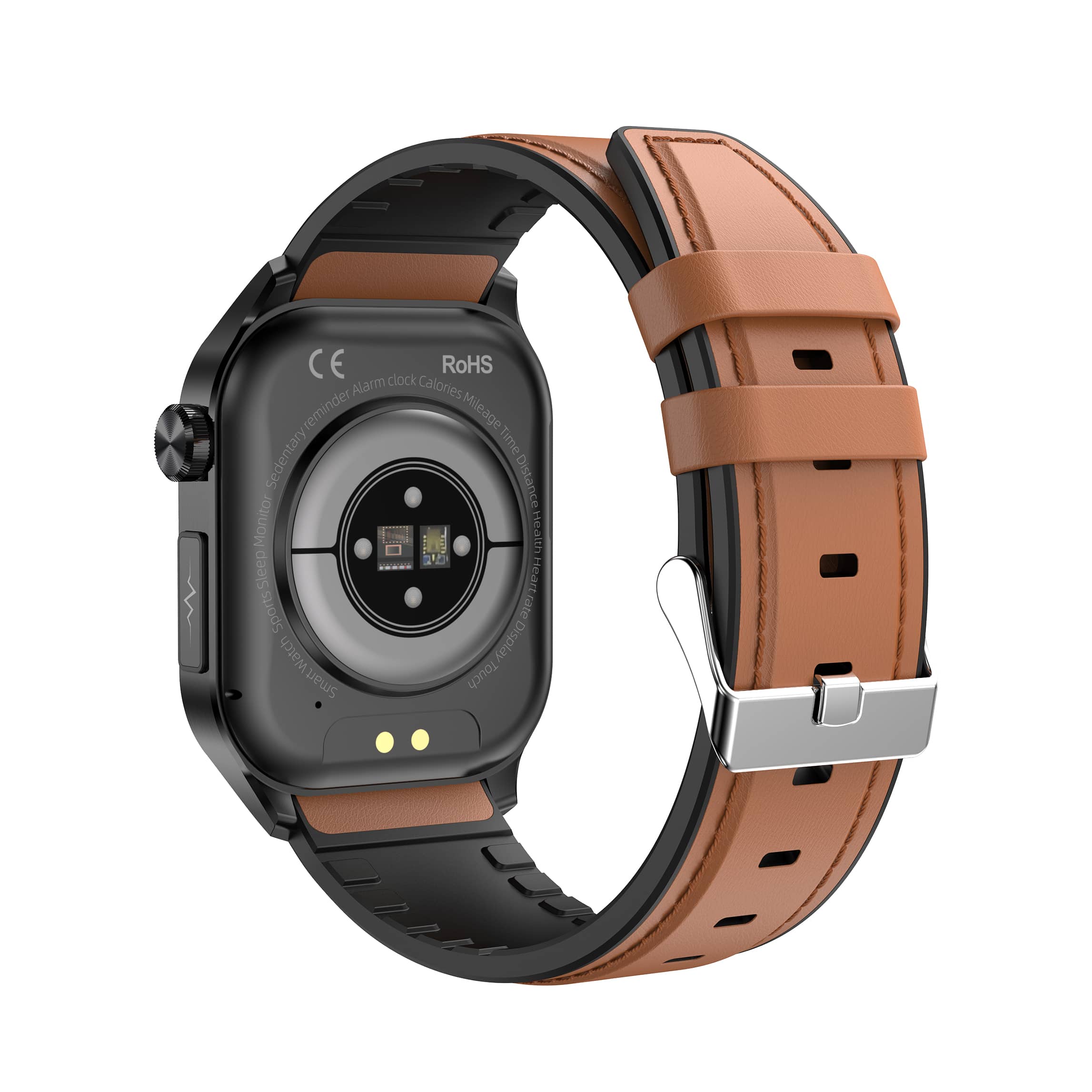 Suga580 ECG/EKG Blood Sugar Blood Pressure Call Intelligent Health Management Smart Watch
