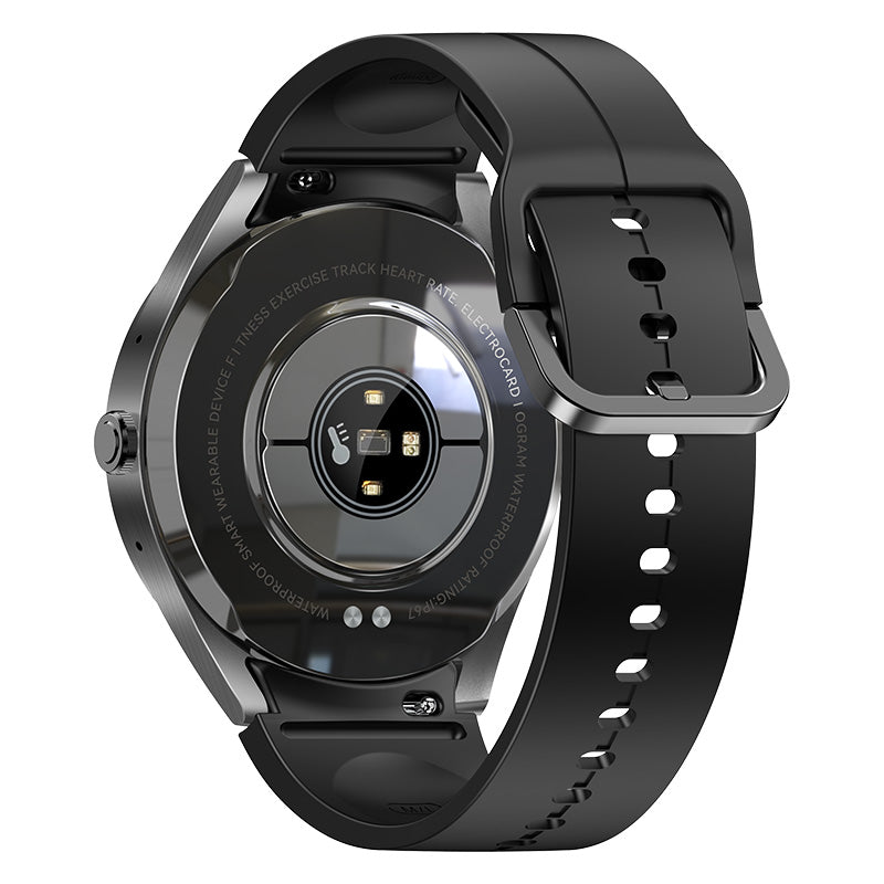 SugaS5 ECG+PPG Blood Glucose Blood Pressure Heart Rate Sleep Monitoring Calls Smart Watch