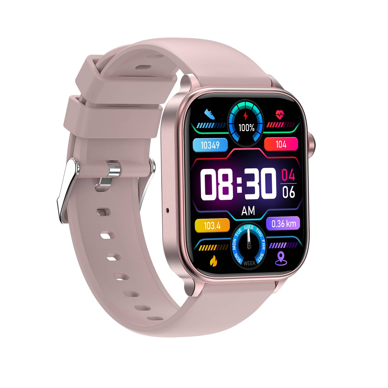 Suga570 Professional ECG/EKG Non invasive Blood Glucose Health Smart Call Watch
