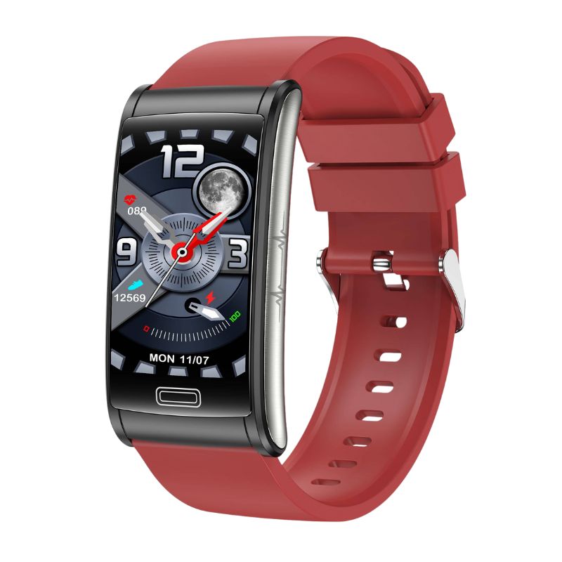 Suga60 1.47HD Large Screen ECG/EKG Blood Glucose Scientific Sleep HRV Smart Fitness Bracelet