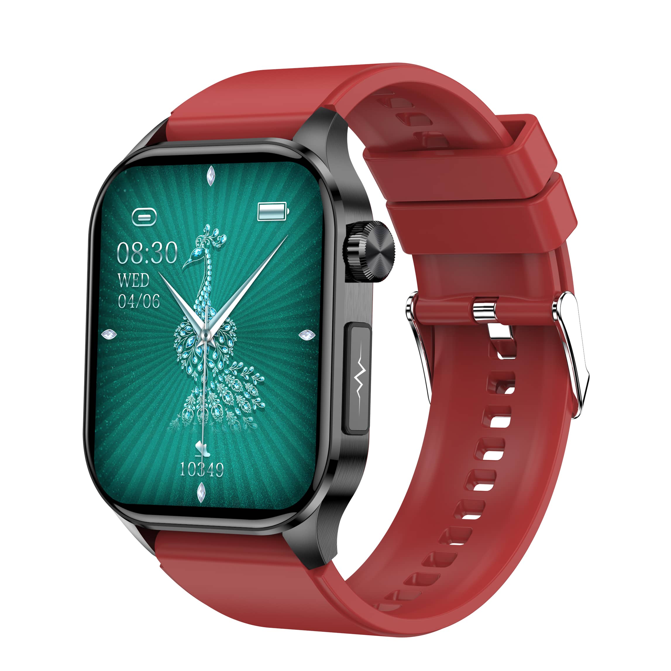 Suga580 ECG/EKG Blood Sugar Blood Pressure Call Intelligent Health Management Smart Watch
