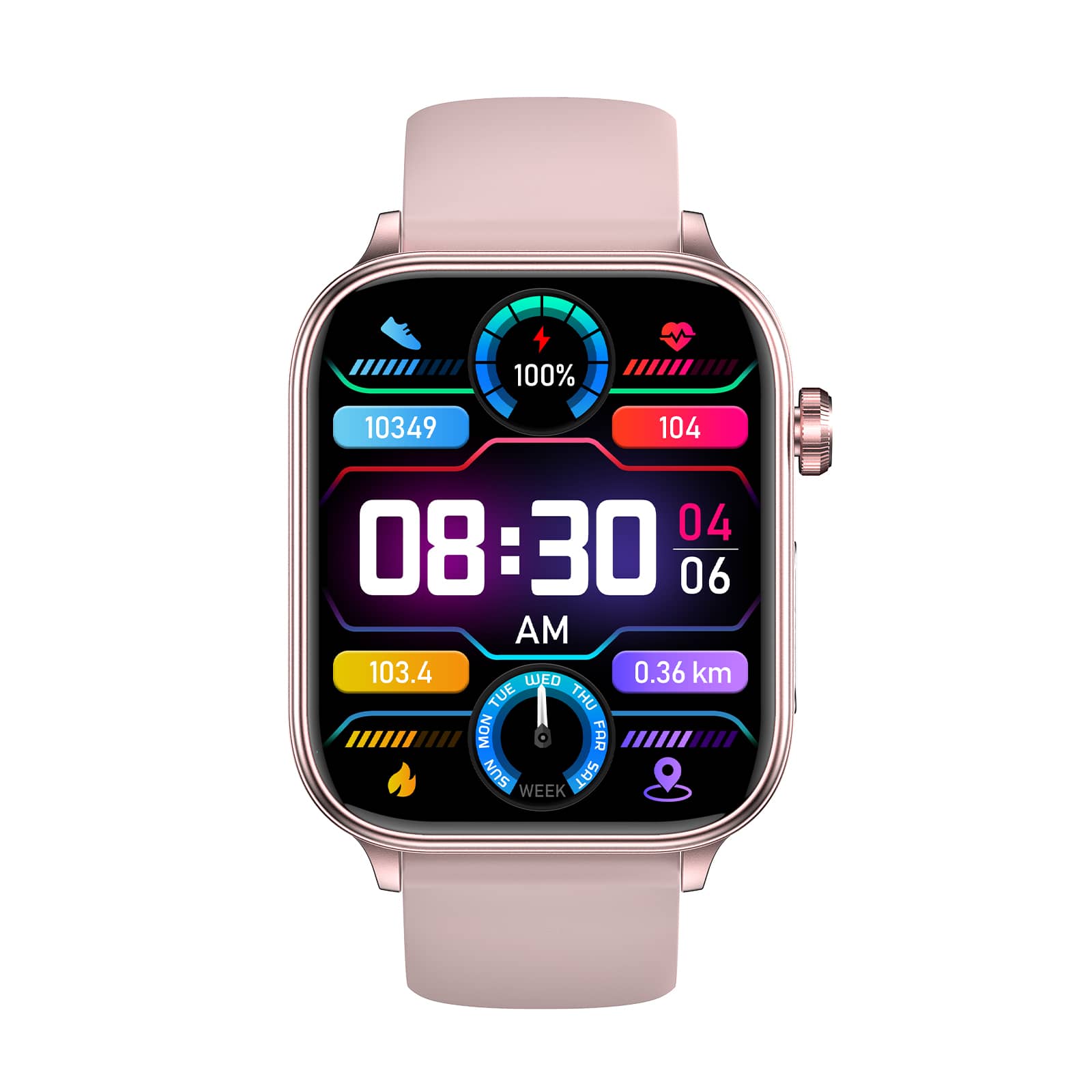 Suga570 Professional ECG/EKG Non invasive Blood Glucose Health Smart Call Watch