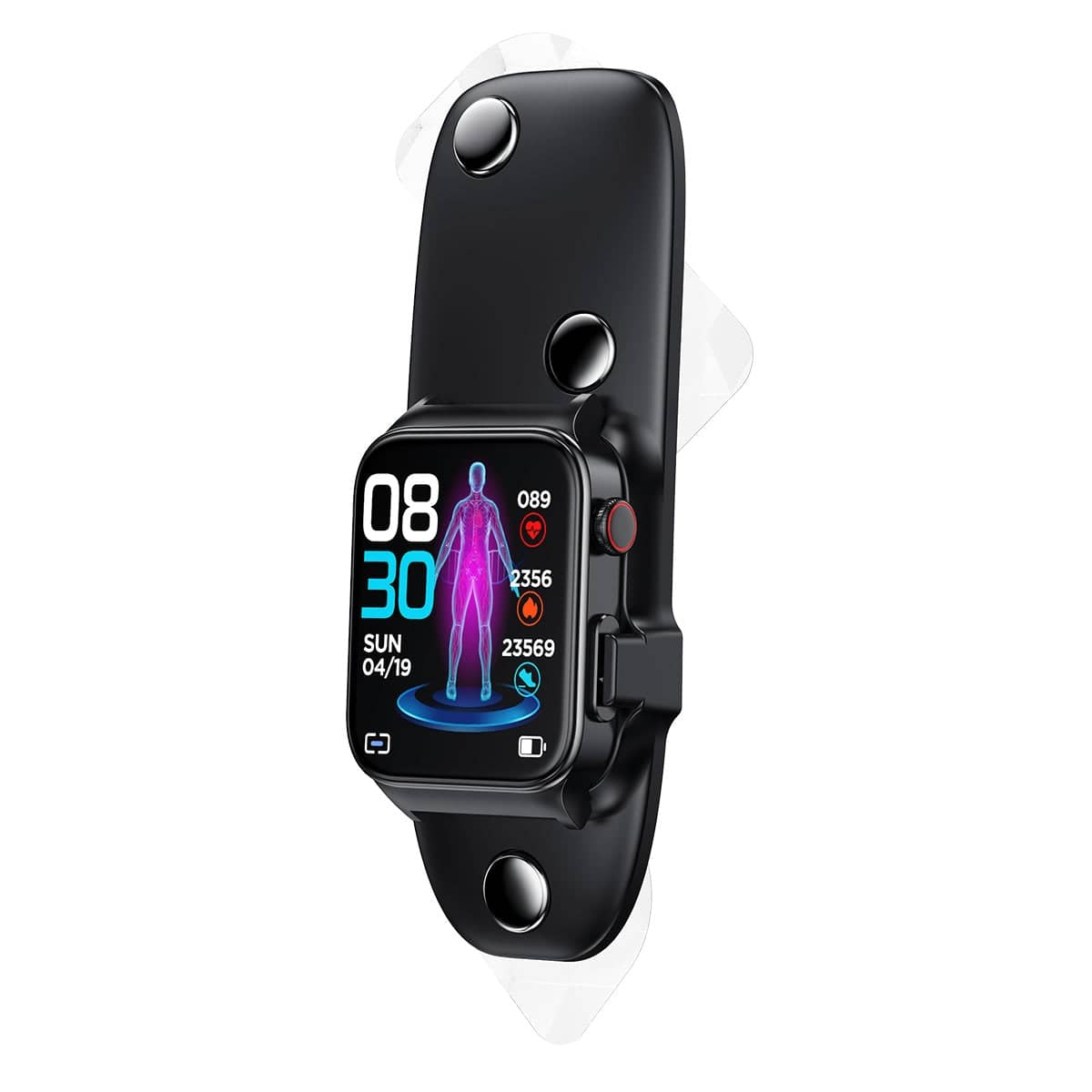 Suga50 High-end ECG/PTT/HRV and Blood Glucose Blood Pressure Heart Rate Smart Health Watch