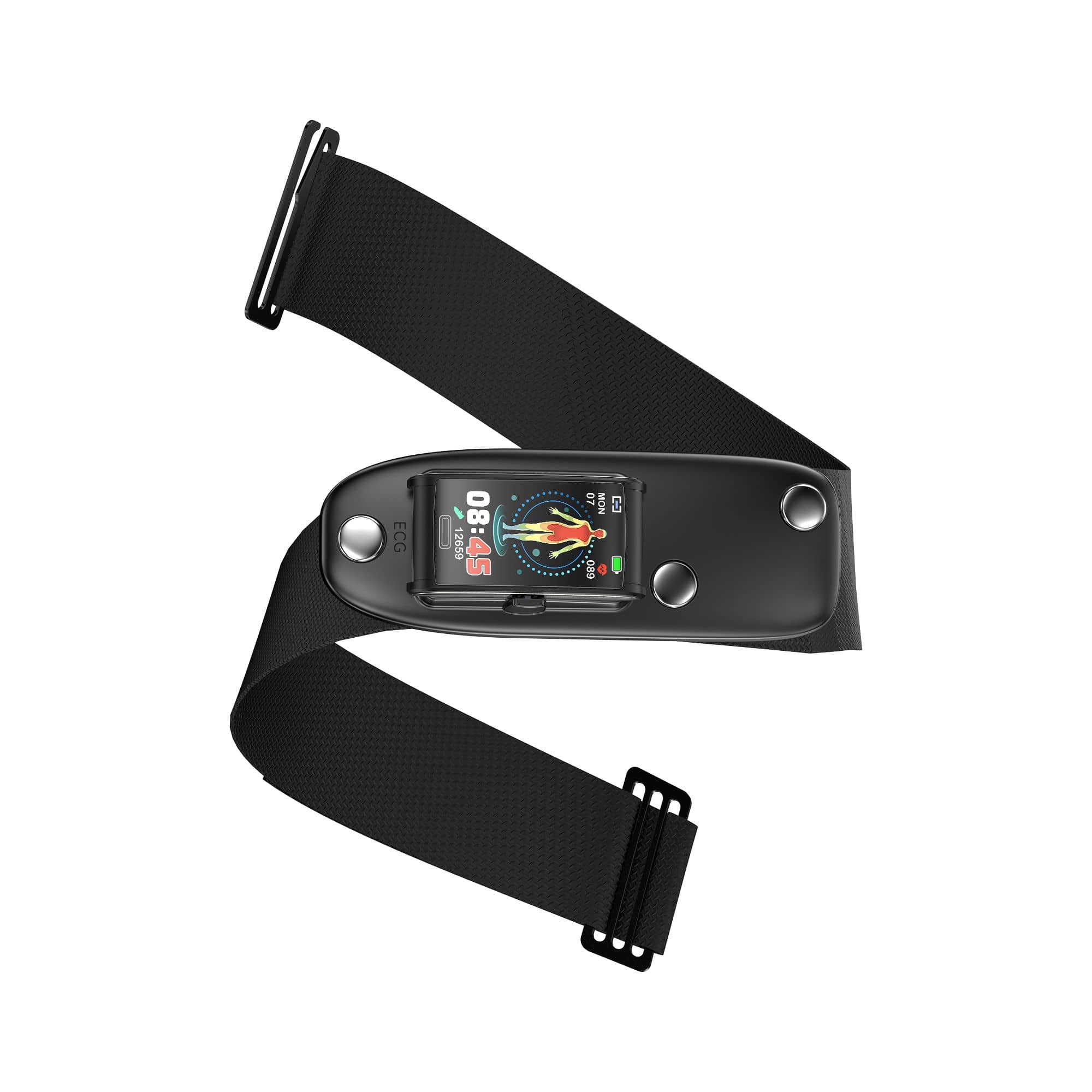 Suga60 1.47HD Large Screen ECG/EKG Blood Glucose Scientific Sleep HRV Smart Fitness Bracelet