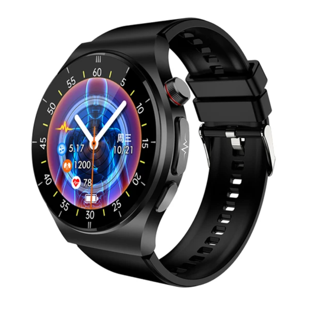 Sugafit® PulseXplorer - Laser Treatment Smart Watch, Blood Sugar, Lipid and Uric Acid Medical Grade ECG+PPG Health Monitoring