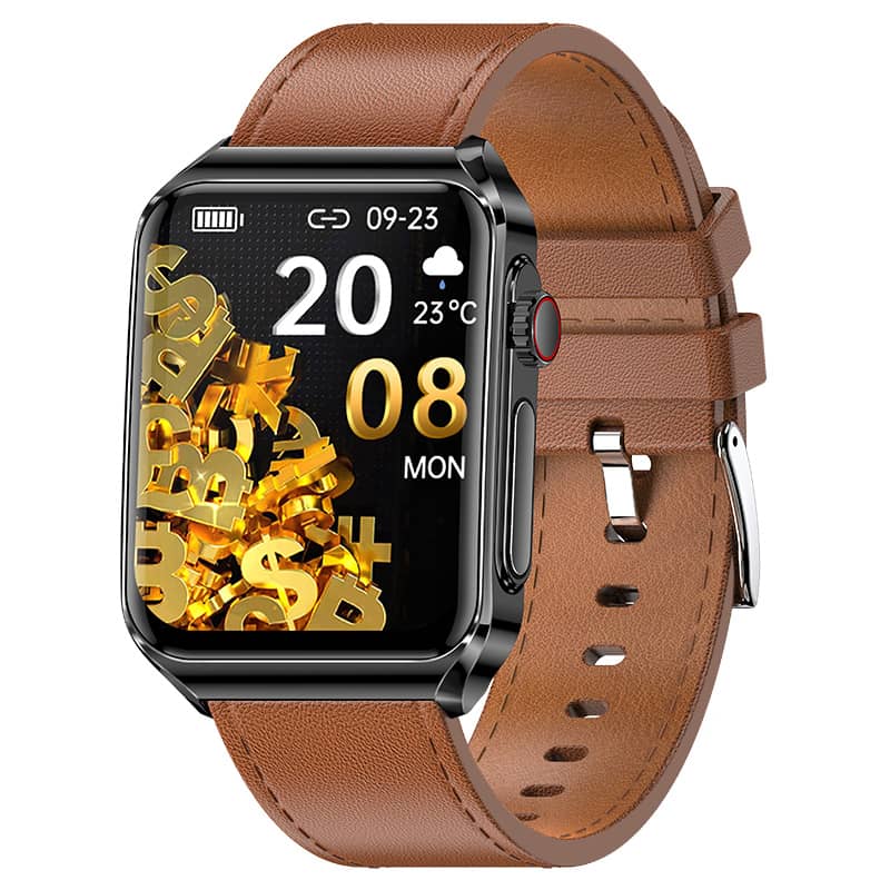 Suga05 ECG/EKG Blood Sugar Uric acid blood lipid Health Monitoring SOS Calls Smart Watch