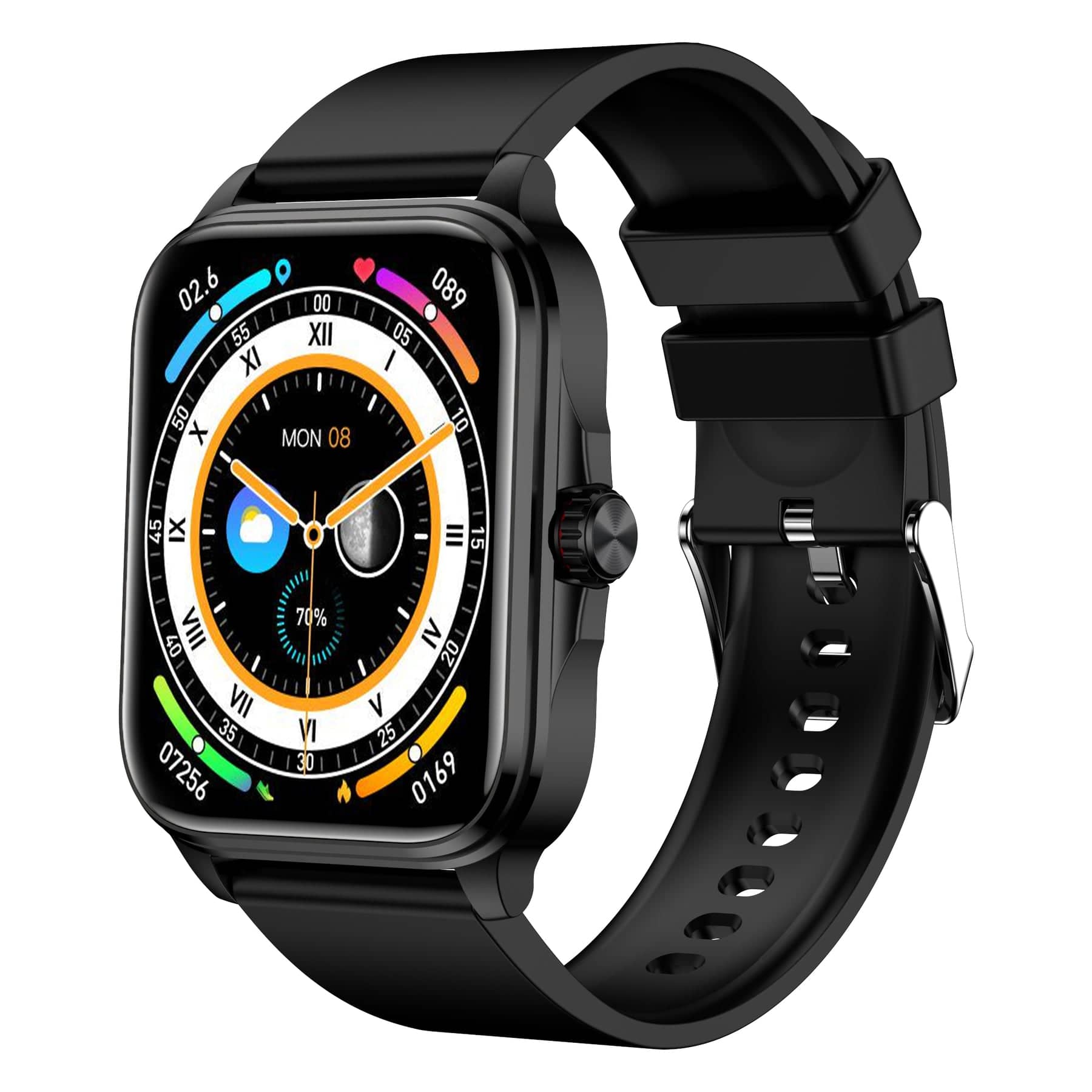 Suga90 Large 1.91-inch Full-touch Screen Non-invasive Blood Glucose Fashion Health Smart Watch