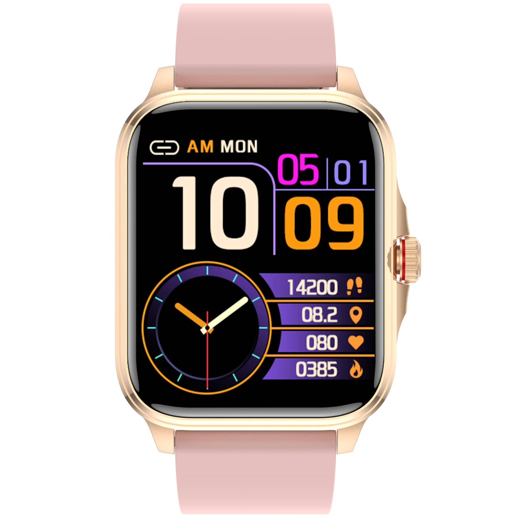 Suga90 Large 1.91-inch Full-touch Screen Non-invasive Blood Glucose Fashion Health Smart Watch