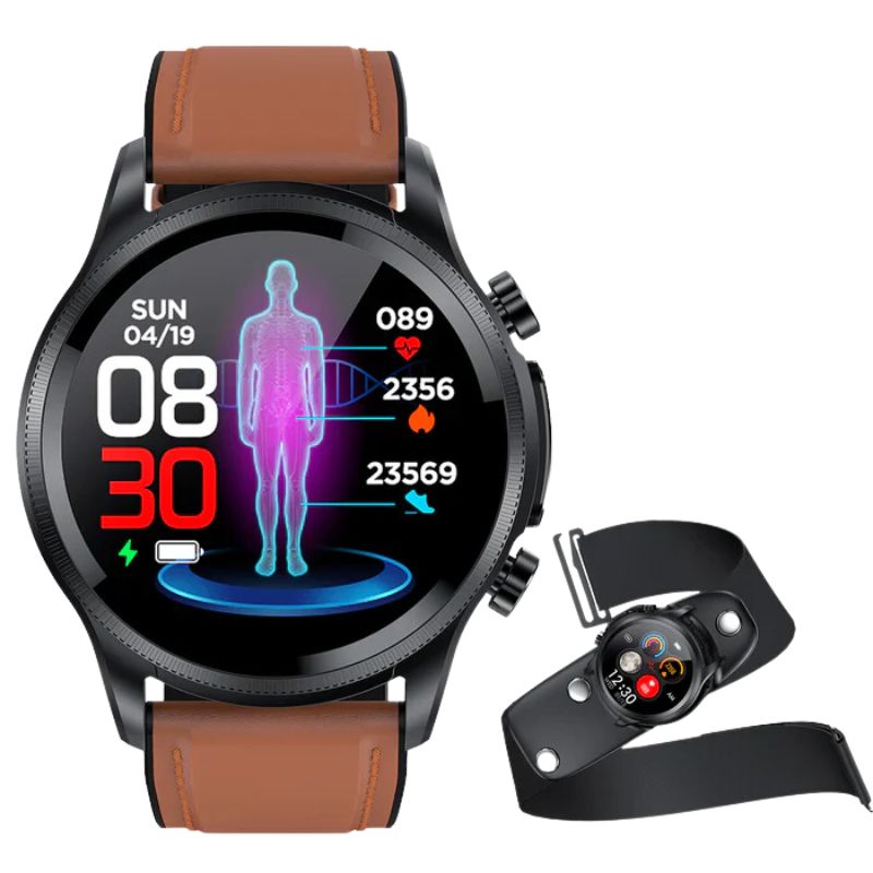 Suga400 Cardiac Blood Glucose ECK/EKG Blood Pressure High-end Smart Health Watch