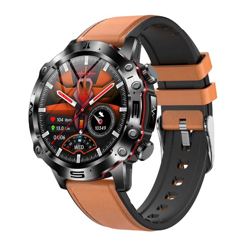 Suga48 Hige-end ECG/EKG Blood Glucose Blood Pressure Health HD Sports Call Smart Watch