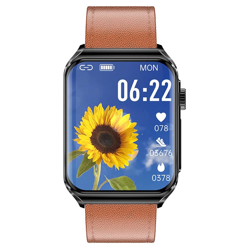 Suga05 ECG/EKG Blood Sugar Uric acid blood lipid Health Monitoring SOS Calls Smart Watch