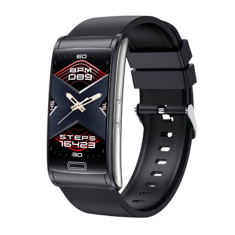Suga60 1.47HD Large Screen ECG/EKG Blood Glucose Scientific Sleep HRV Smart Fitness Bracelet