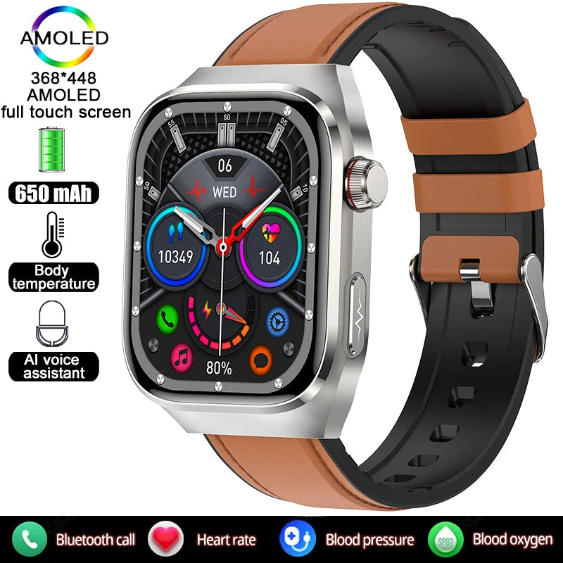 Sugafit® Lifetrack Ultra - Lipid uric Acid ECG/EKG Blood Sugar Blood Pressure Health Management Smart Watch