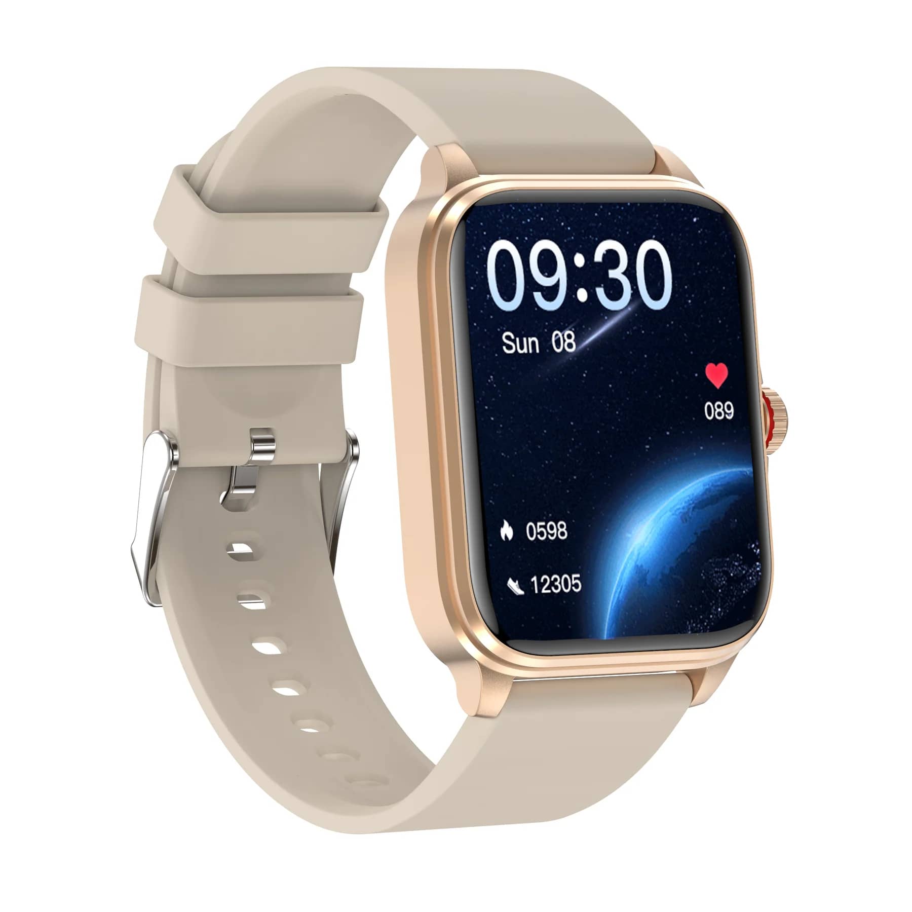 Suga90 Large 1.91-inch Full-touch Screen Non-invasive Blood Glucose Fashion Health Smart Watch
