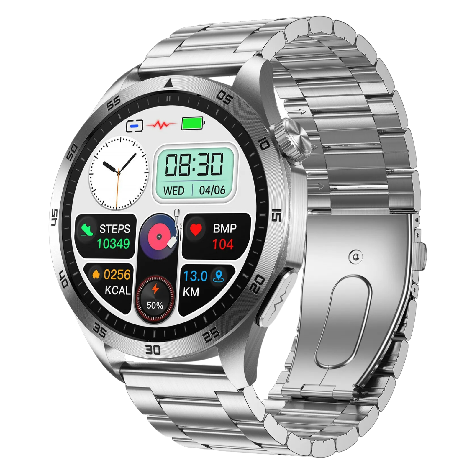 Sugafit® ET485 - Smart Watch  ECG Measurement Health Monitor BT Call Sport Fitness Tracker Smartwatch