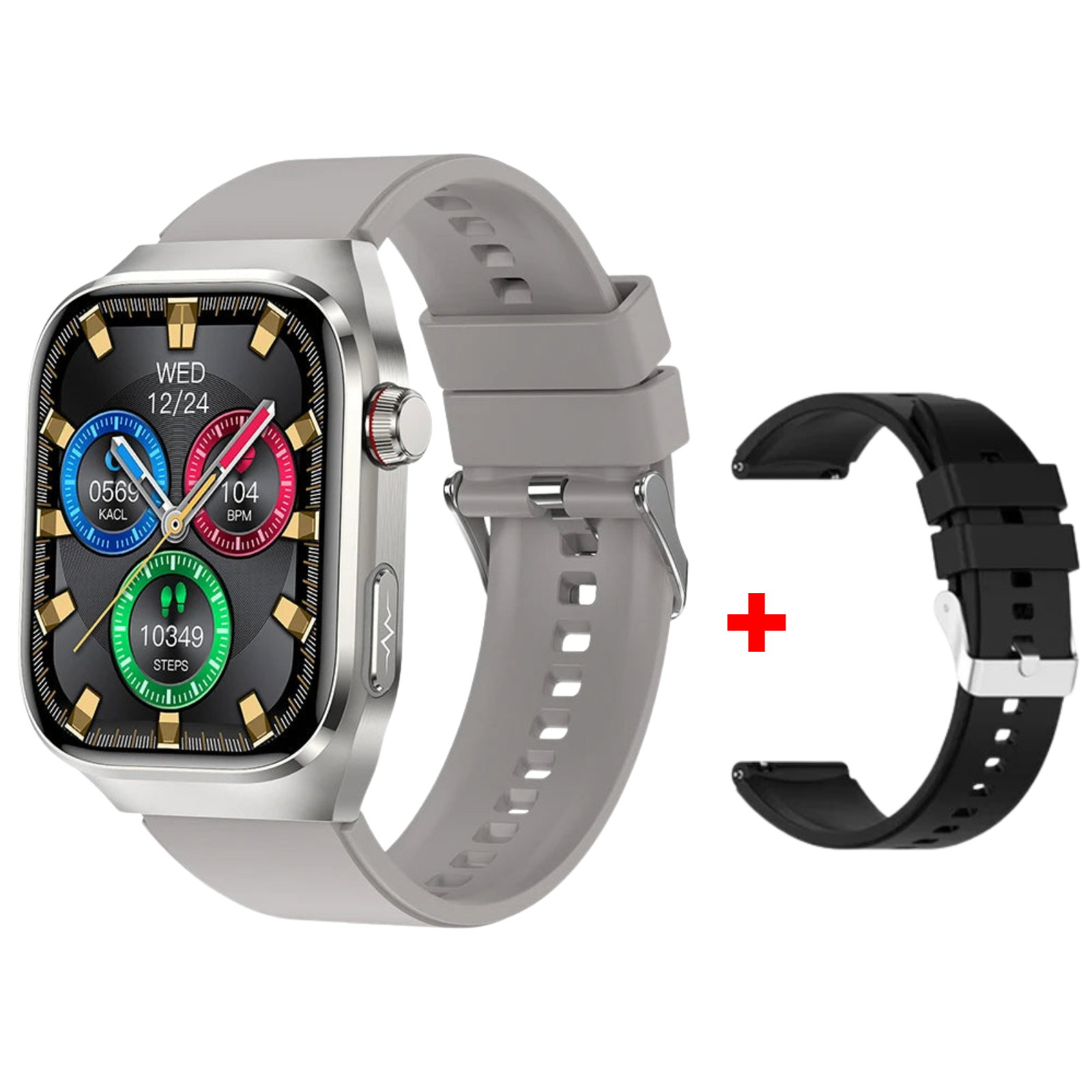 Sugafit® Lifetrack Ultra - Lipid uric Acid ECG/EKG Blood Sugar Blood Pressure Health Management Smart Watch