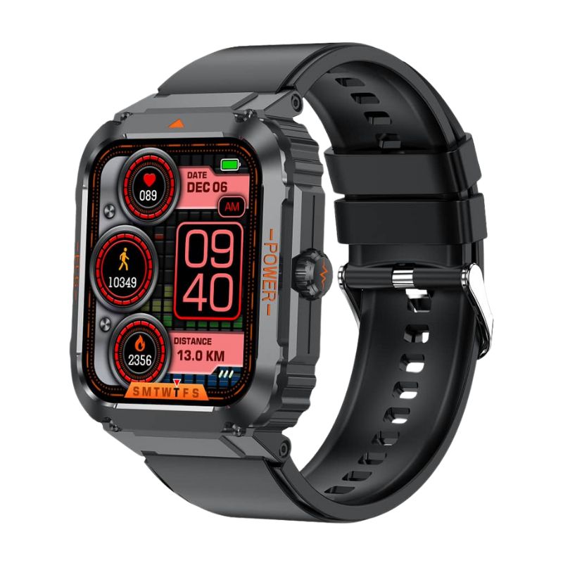 Suga550 Fashion Outdoor Sports Health Smart Watch ECG/EKG Blood Glucose Bluetooth Call 100+ Sports Modes