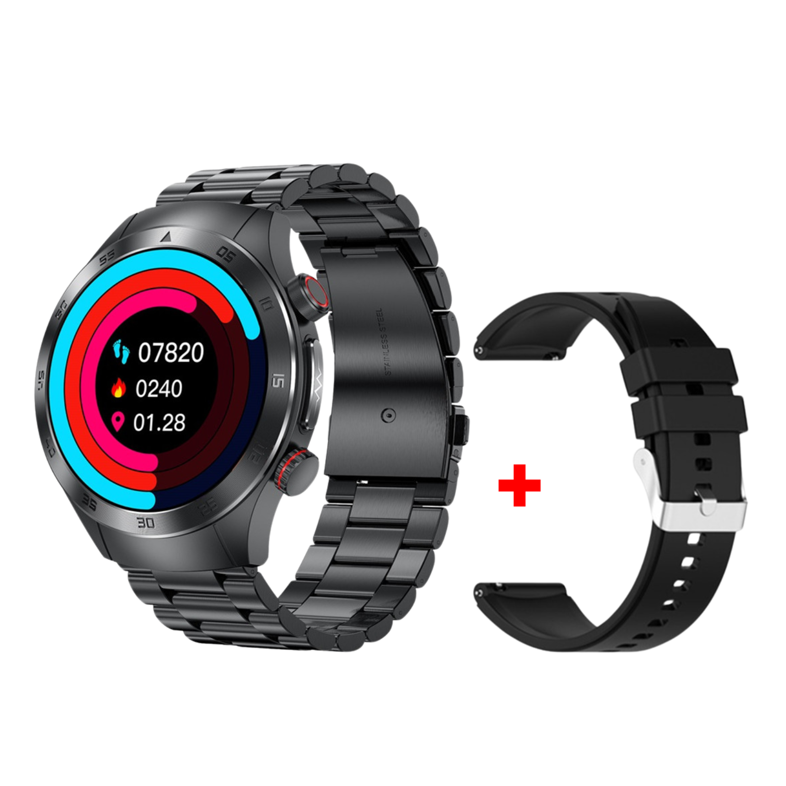 Sugafit® HealthWave Max - Best Medical Diagnosis Smart Watch, Blood Lipids Uric Acid Blood Glucose watch, ECG+PPG Fitness Tracker