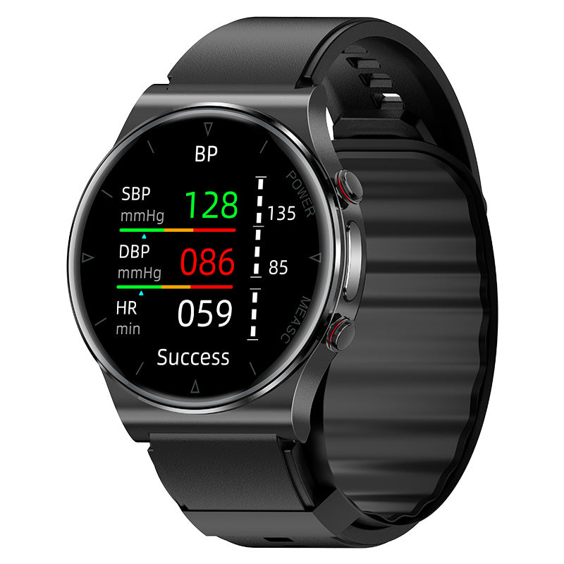 Suga70 High Precision Air Bag Blood Pressure ECG+PPG Heart Rate Blood Oxygen Sleep Monitoring Smart Watch
