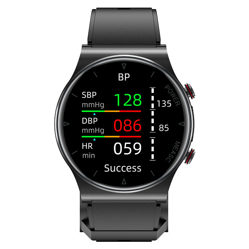 Suga70 High Precision Air Bag Blood Pressure ECG+PPG Heart Rate Blood Oxygen Sleep Monitoring Smart Watch