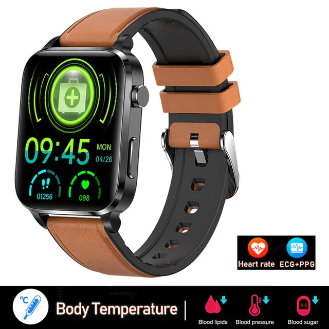 Sugafit® Pura - Laser therapy health smart watch for men's uric acid, blood lipids, blood pressure, intelligent